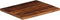 vidaXL - Tafelblad - rechthoekig - 60x50x2,5 - cm - massief - gerecycled - hout