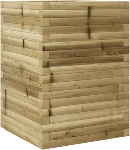 vidaXL - Plantenbak - 50x50x68,5 - cm - geïmpregneerd - grenenhout