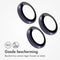 imoshion 2 Pack Camera lens protector| - Screenprotector Geschikt voor - |iPhone 14 Pro, iPhone 14 Pro Max| - |Paars|