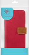 iMoshion Hoesje Geschikt voor iPhone 13 Pro Max Hoesje Met Pasjeshouder - iMoshion Luxe Canvas Bookcase - Rood