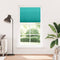 vidaXL - Plissé - rolgordijn - 105x200cm - stofbreedte - 104,4cm - petrol - groen