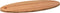 vidaXL - Tafelblad - 180x90x4 - cm - ovaal - massief - eikenhout - lichtbruin