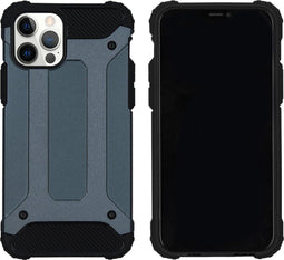 imoshion Hoesje - Geschikt voor iPhone 12 Pro / 12 - Rugged Xtreme Backcover - Donkerblauw