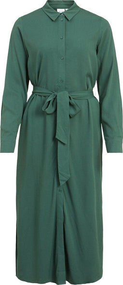 VILA VIMOROSE - L/S LONG DRESS - Met ceintuur - Maat 44