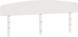 vidaXL - Hoofdbord - 180 - cm - massief - grenenhout - wit