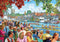 Steve Crisp - Puzzel 1000 stukjes - Formaat 68 x 49 cm - Blauw