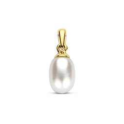 Marie Celeste - Hanger - 14 karaat goud - Wit parel