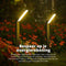 FlinQ Yora Solar Tuinverlichting - Tuinlampen op zonne-energie - Buitenlamp - Aluminium - 2-pack -