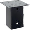 vidaXL - Spokkels - vierkant - 4 - st - 81x81 - mm - gepoedercoat - staal - antraciet