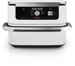 Ninja AF500EUWH - Mega Dubbele Airfryer XXL - 10.4 Liter - Dual Zone Technologie - wit