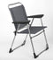 Crespo AL/219 - Campingstoel - Extra stevige en comfortabele armleuningen - Donker grijs