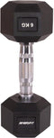Hex dumbbell - 6 kg - antislip - geribbelde grip