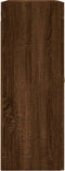 vidaXL - Hangkast - 69,5x34x90 - cm - bruin - eikenkleur