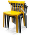 Windson Stapelstoel Wit - SET VAN 4