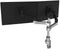 R-Go Tools Zepher - Dubbele monitorarm - Volledig instelbaar 100% circulair - Zwart
