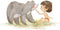Blad Crochetts Mogli & Balu 30 x 42 x 1 cm