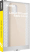 Accezz Liquid Silicone Backcover - Schokabsorberend - Beige (iPhone 15)