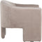 Richmond Fauteuil Charmaine khaki velvet (Quartz Khaki 903)