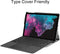 Tablet Hoes Geschikt voor Microsoft Surface Pro 4 / Pro 6 / Pro 7 - Design Trifold Bookcase - Meerkleurig /Don't touch