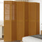 vidaXL - Kamerscherm - met - 6 - panelen - massief - paulowniahout - bruin