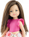 Pop - Amigas - Liu - Lang bruin haar & blauwe ogen - 32cm
