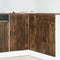 vidaXL - Keuken - onderkast - Porto - bewerkt - hout - gerookt - eikenkleurig