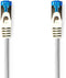 CAT6a netwerkkabel - S/FTP - RJ45 Male - RJ45 Male - 0.25 m - Snagless - Rond - LSZH - Grijs - Polybag