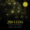 Giftmas LED Kerstboomverlichting Ring - 280 LED Lampjes - Warm Wit Licht