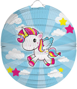 Folat - Lampion Unicorn (1 Stuks) - Lampion sint maarten - lampionnen - Sint maarten optocht - lampionnen papier - Lampion Halloween
