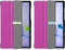 3-Vouw sleepcover hoes - Geschikt voor Samsung Galaxy Tab S6 - Paars
