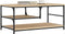 vidaXL - Salontafel - 90x49x40 - cm - bewerkt - hout - sonoma - eikenkleurig