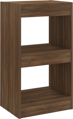 vidaXL - Boekenkast/kamerscherm - 40x30x72 - cm - bruin - eikenkleur