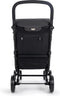 Carlett Urban Family Boodschappentrolley - Tasinhoud 62L - Koelvak 12L - 4 wielen - Lichtgewicht - Opvouwbaar - Zwart