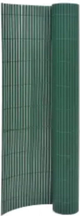 vidaXL - Tuinafscheiding - dubbelzijdig - 110x400 - cm - groen