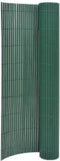 vidaXL - Tuinafscheiding - dubbelzijdig - 110x400 - cm - groen