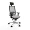 Bureaustoel met hoofdsteun Piqueras y Crespo 1D086N1 Lichtgrijs