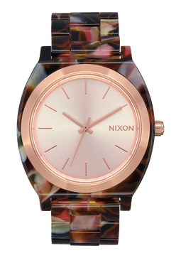Nixon Time Teller Acetate (Pink Tortoise)