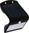 V-TAC VT-768 Solarlampen - Solar Wandlampen - IP65 - Zwart - 3 Watt - 400 Lumen - 4000K+3000K