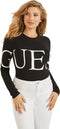 Guess Logo Body - Dames Body - Lange mouw - Zwart (M)