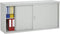 Lage schuifdeurkast 75x160x45 Lichtgrijs met topblad Speciale Kleur