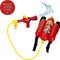 Klein Toys speelgoed-brandweerspuit - 31x21x9 cm - incl. draagbare 2 liter watertank en enkele of dubbele waterstraal - rood geel