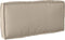 vidaXL - Ligbedkussen - voor - rugleuning - Taupe - 80x40x12 - cm - Oxford - Stof