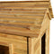 vidaXL Buitenspeelhuis 123x120x146 cm grenenhout