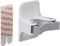 Bezemhouder command incl bevestigingsstrip wit
