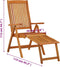 vidaXL - Tuinstoelen - met - voetensteunen - 2 - st - inklapbaar - eucalyptushout