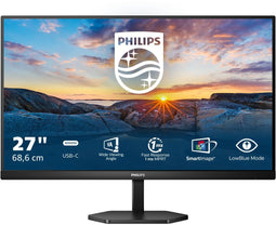 Philips 3000-serie 27E1N3300A - Monitor - 27" Full HD 1920x1080 IPS 75Hz - Zwart