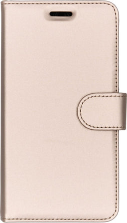 Accezz Hoesje Geschikt voor Nokia 6.1 Hoesje Met Pasjeshouder - Accezz Wallet Softcase Bookcase - goud