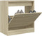 Schoenenkast 60x34x63,5 cm bewerkt hout sonoma eikenkleurig