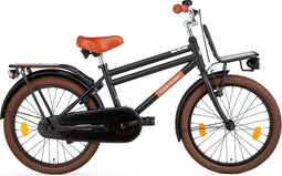 Supersuper Cooper Bamboo - Kinderfiets - Jongensfiets - 20 inch - Mat Zwart