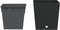 vidaXL - Plantenbak - met - uitneembare - bak - rattan-look - 21/32 - L - PP - antraciet